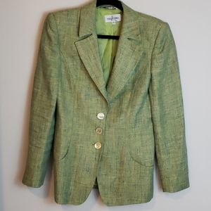 Valentino Miss V green blazer
